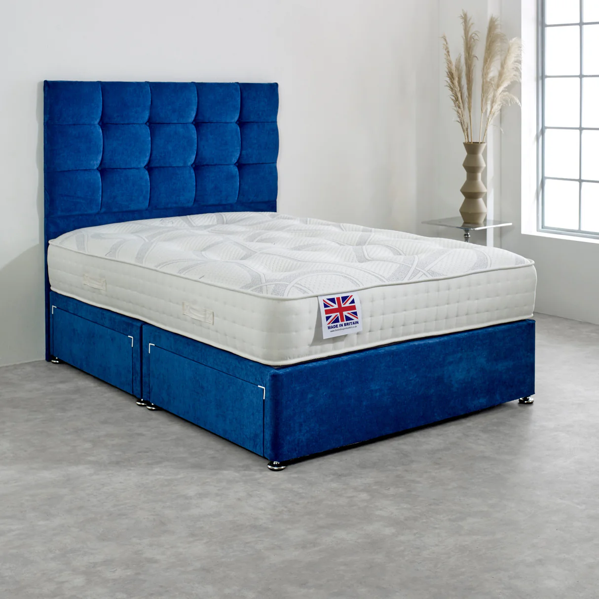 Harrogate Silk Divan Bed Set UK
